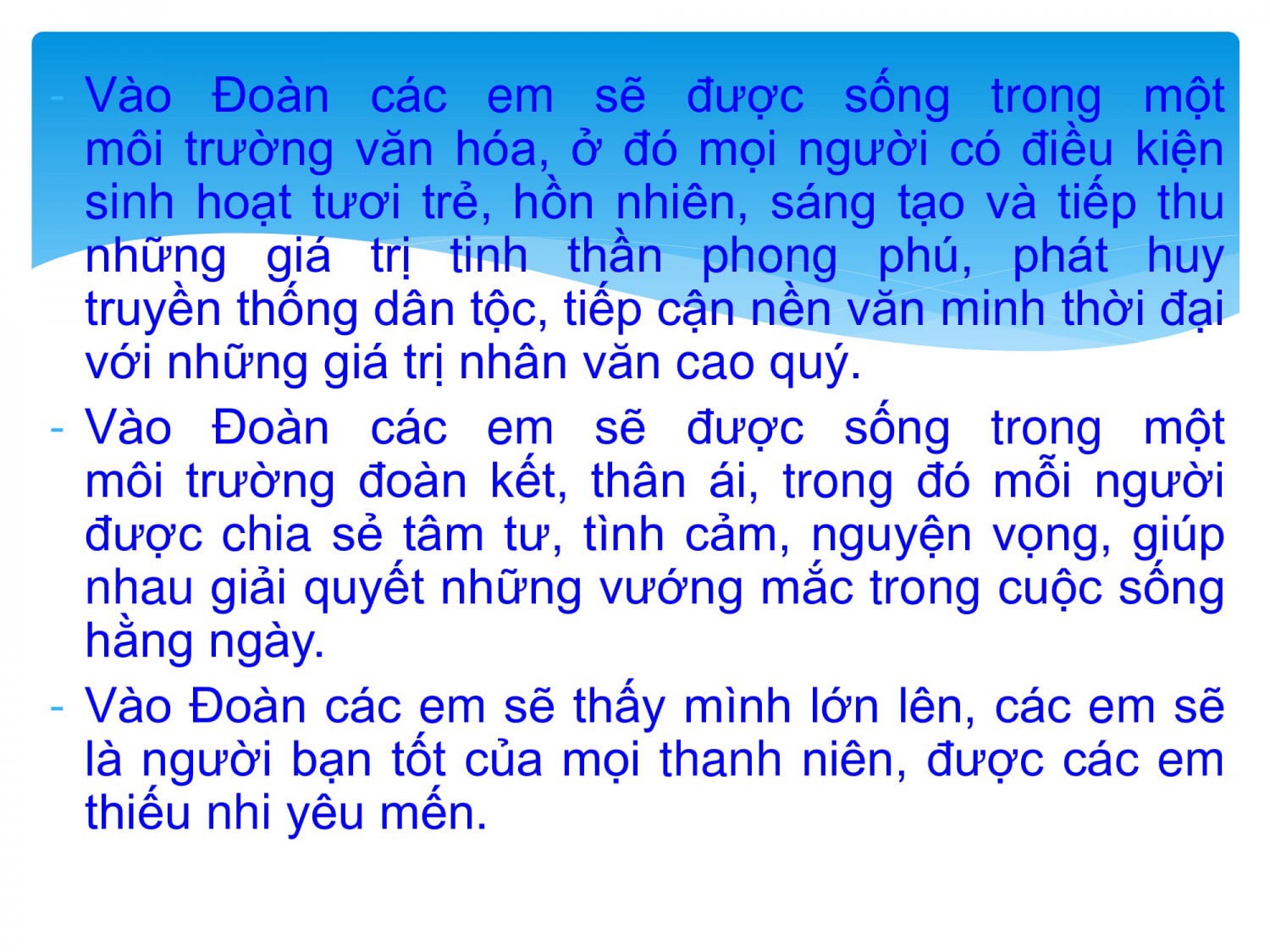 BAI GIANG LOP CAM TINH DOAN 29